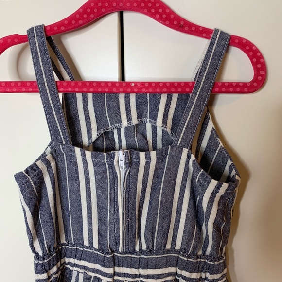 Bebe Girls Striped Tank Jumpsuit - Picture 8 of 11